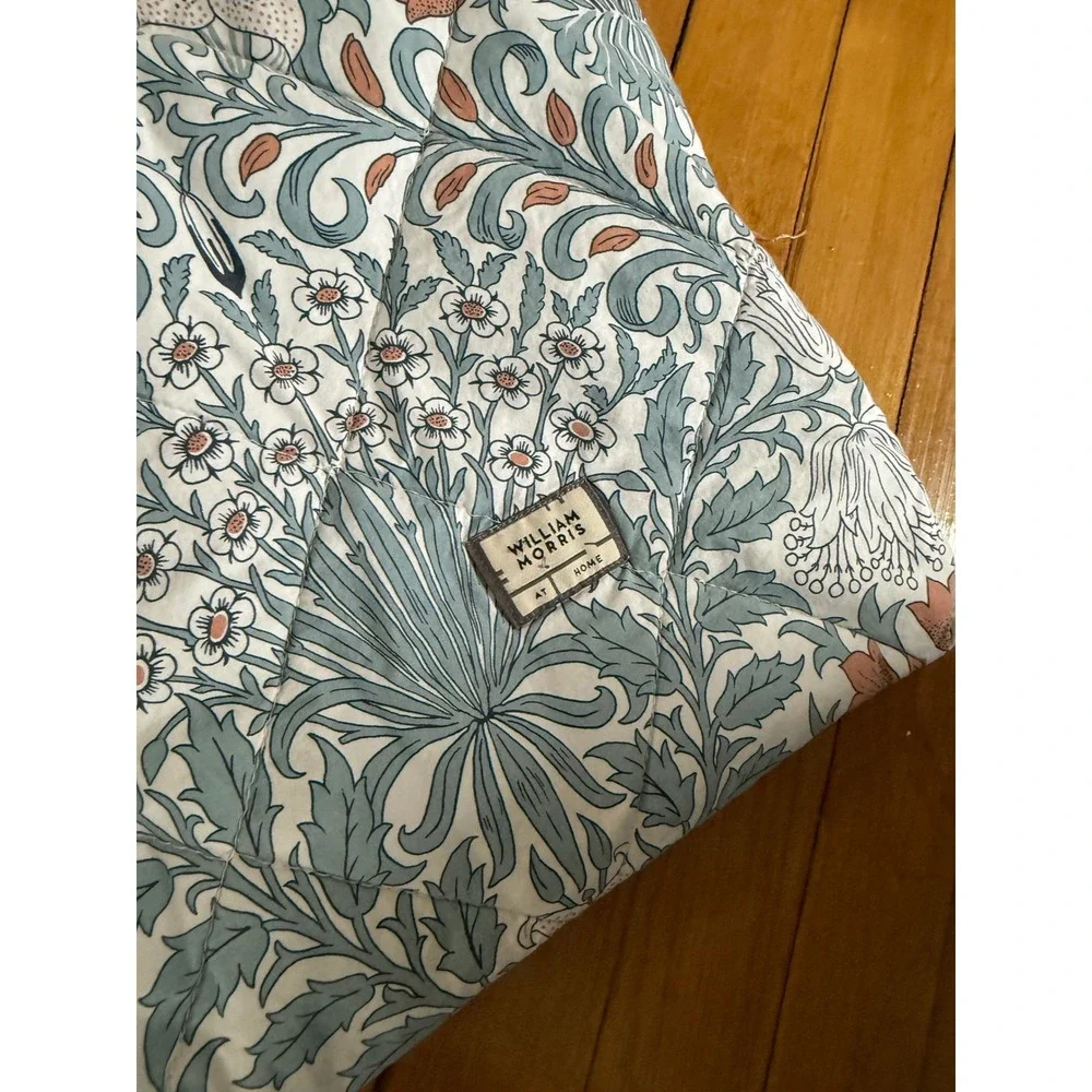 William Morris at home blue floral print‎ king size pillow cases